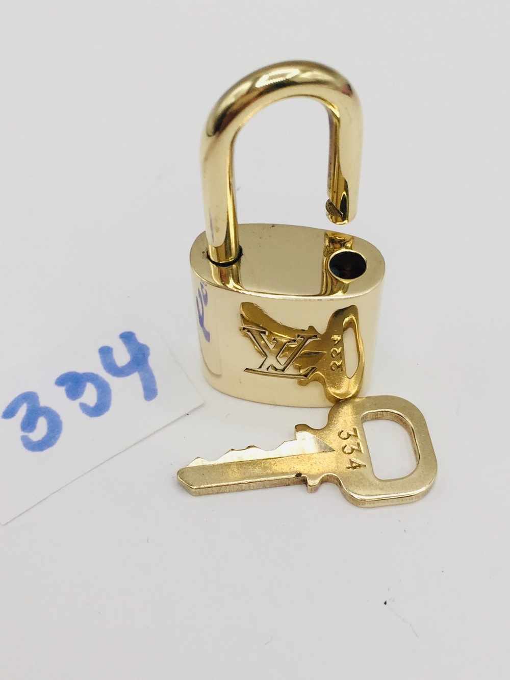Authentic Louis Vuitton Lock and key #334